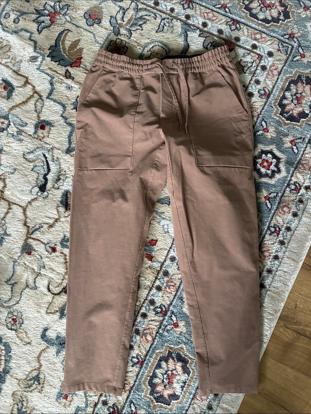 lululemon athletica Men's Drawstring Joggers - Dusty Rose Brown